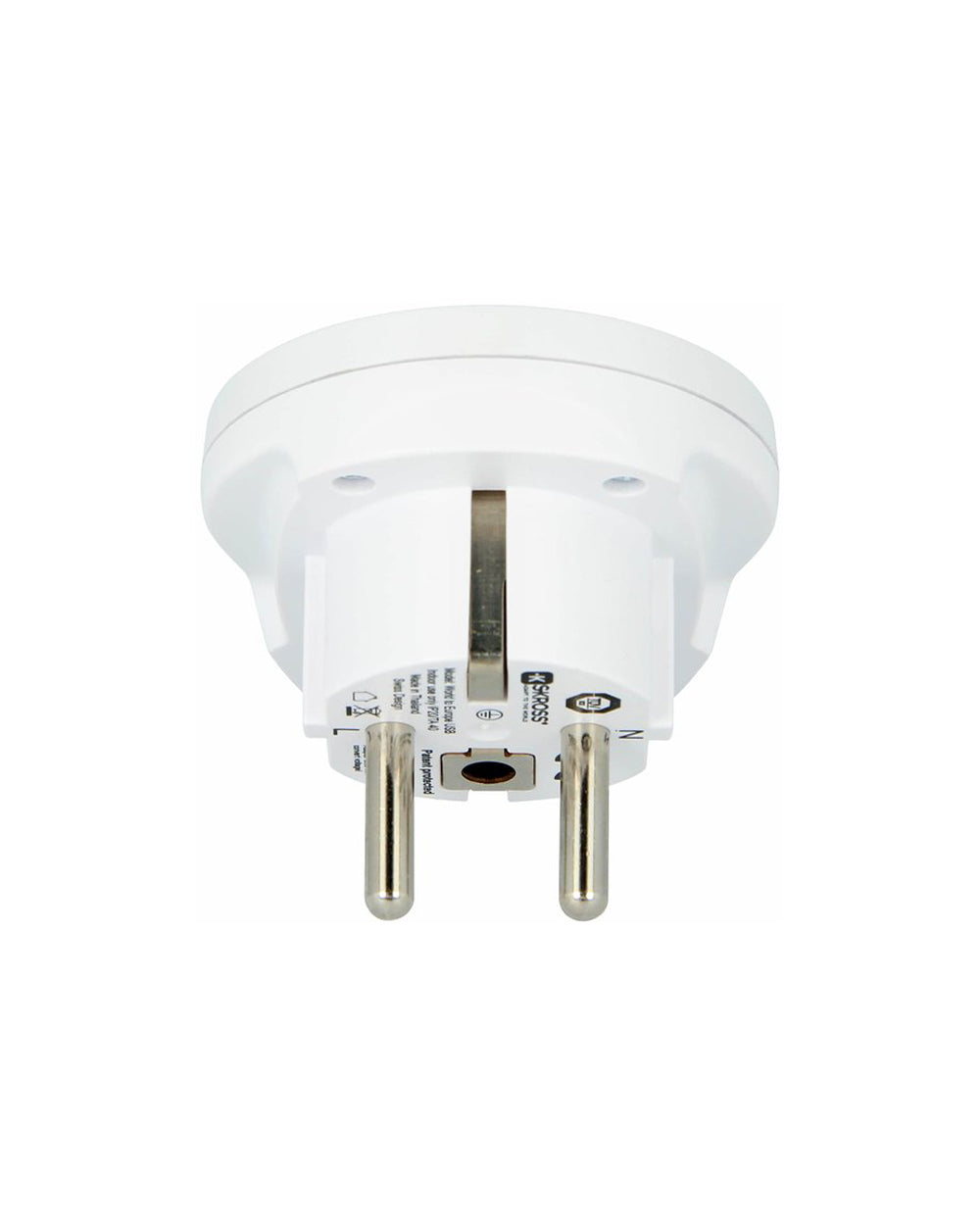 SKROSS Country Adapter World to Europe USB White