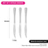 Fissman Set of 3 Steak Knives Flavia 22.5cm Stainless Steel