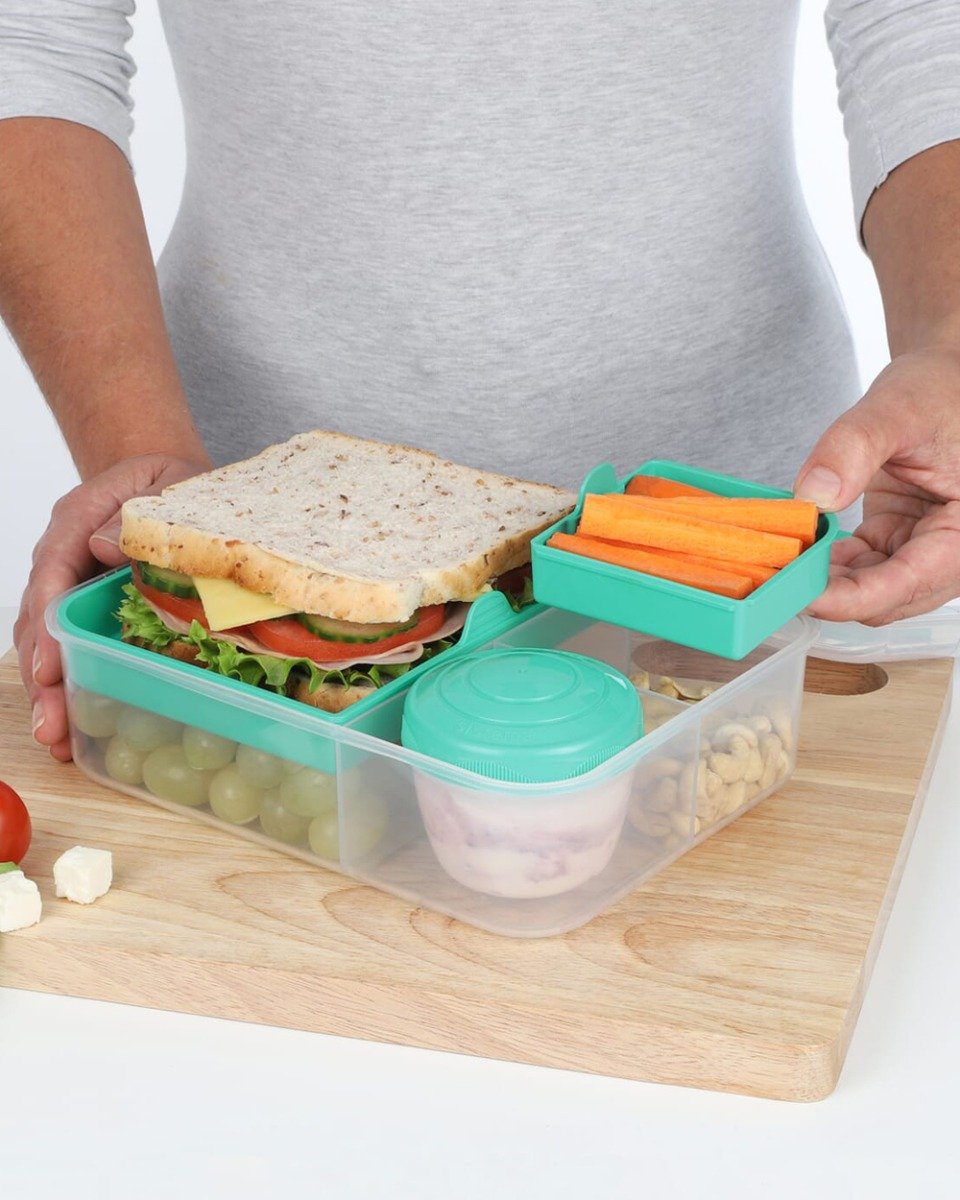 Sistema 1.65 Litre Bento Lunch To Go Minty Teal