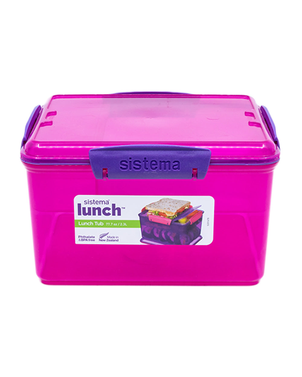 Sistema Lunch Tub 2.3L Pink