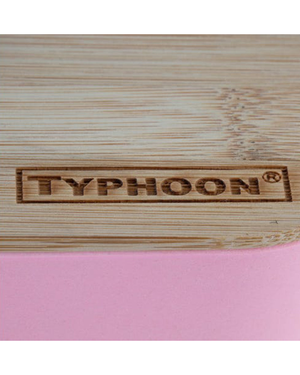 Typhoon Pure Bamboo Fiber Lunch Box Pink