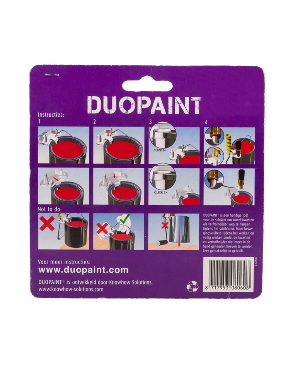 Roll Roy Duopaint Paintclip