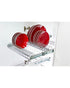 Tansel Double Rack Plate Pull Out Drawer with Slides 398W x 100H x 500D mm