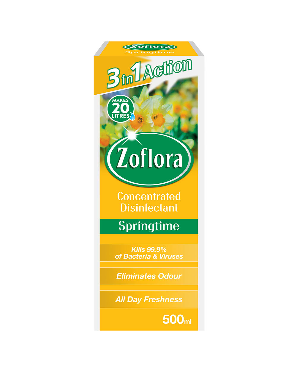 Zoflora, Multipurpose Concentrated Disinfectant, Springtime, 500ML