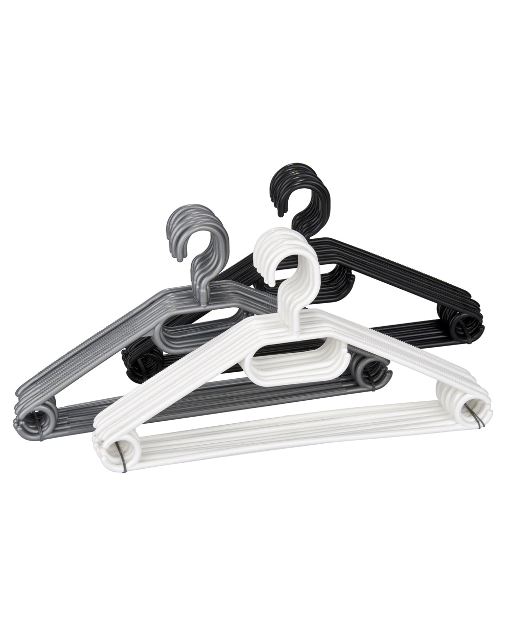 Wenko Clothes Hanger Easy Pack of 10 Assorted 1 Pack