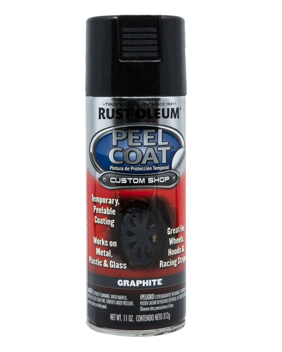 RustOleum Peel Coat Graphite 11Oz Matte