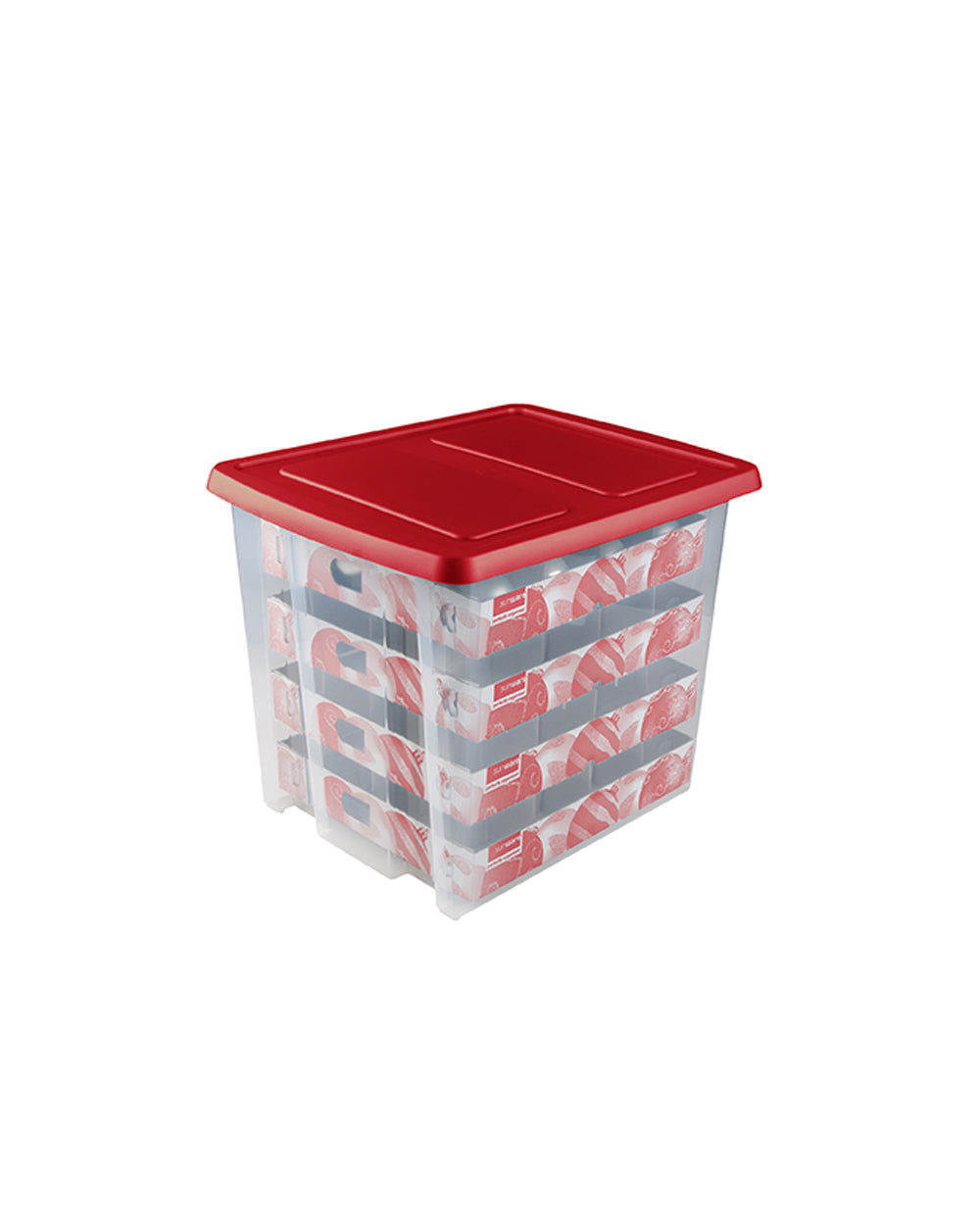 Sunware Nesta Christmas Storage Box 45 Liter with Trays for 40 Baubles