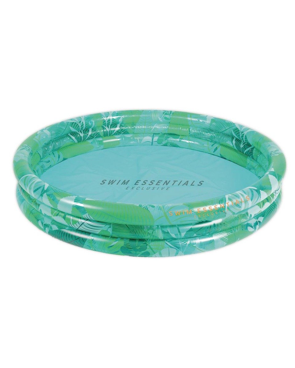 Swim Essentials Green Tropical Printed Children's pool 150 cm 3 rings