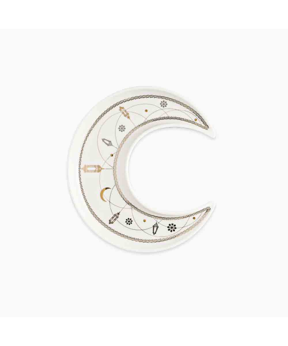 Rosa Farha Crescent Serving Dish