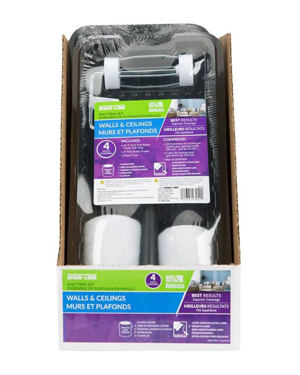 Shur-Line 4" Teflon Trim Roller Set