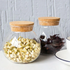 1Chase Borosilicate Glass Storage Jar With Airtight Bamboo Lid 500 ML Pack of 4