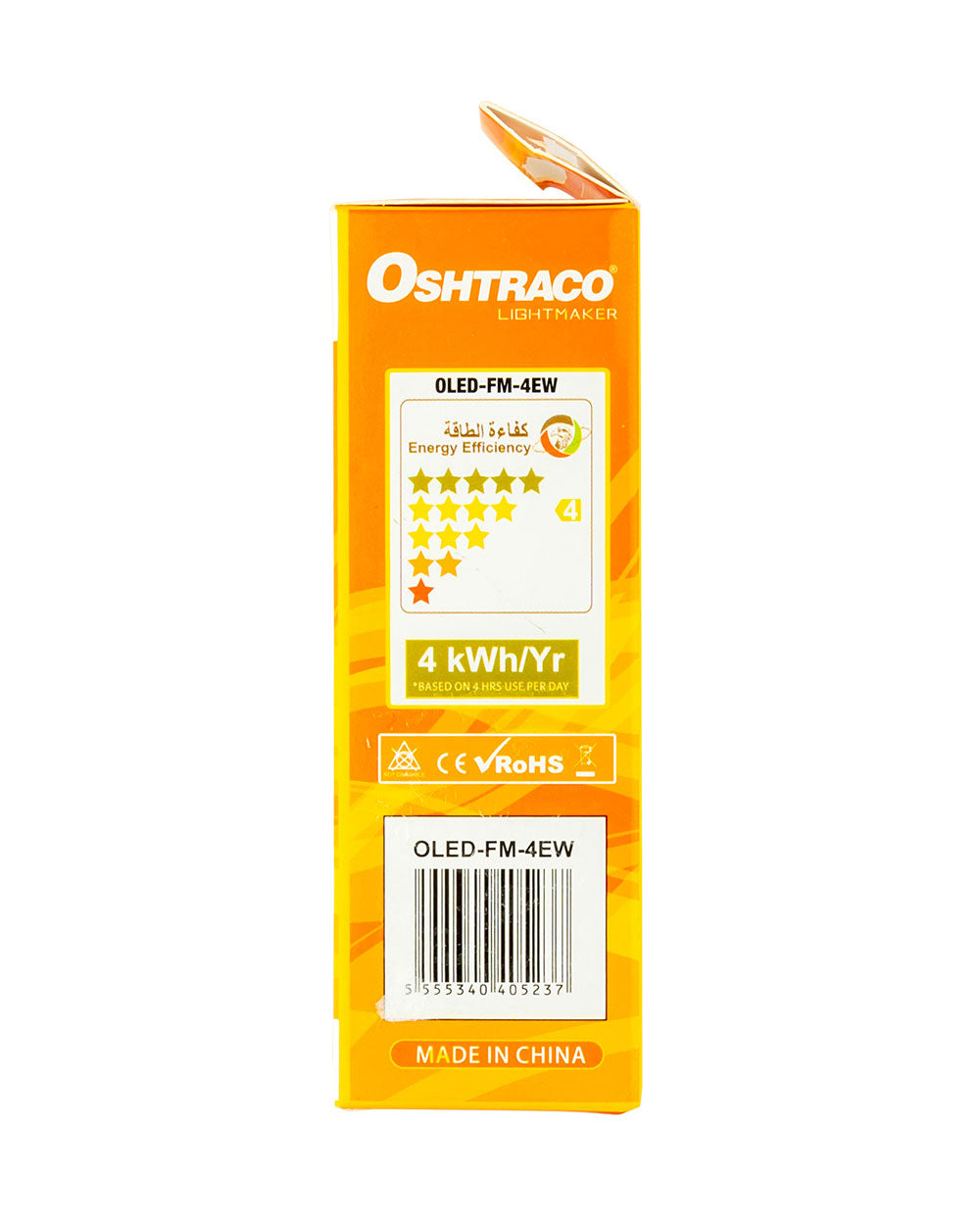 Oshtraco 4W AC220-240V E14 Warm White LED Lamp