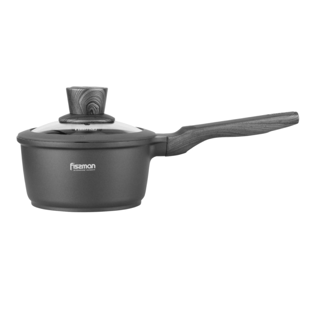 Fissman Saucepan Prestige 16x8.5 cm With Glass Lid