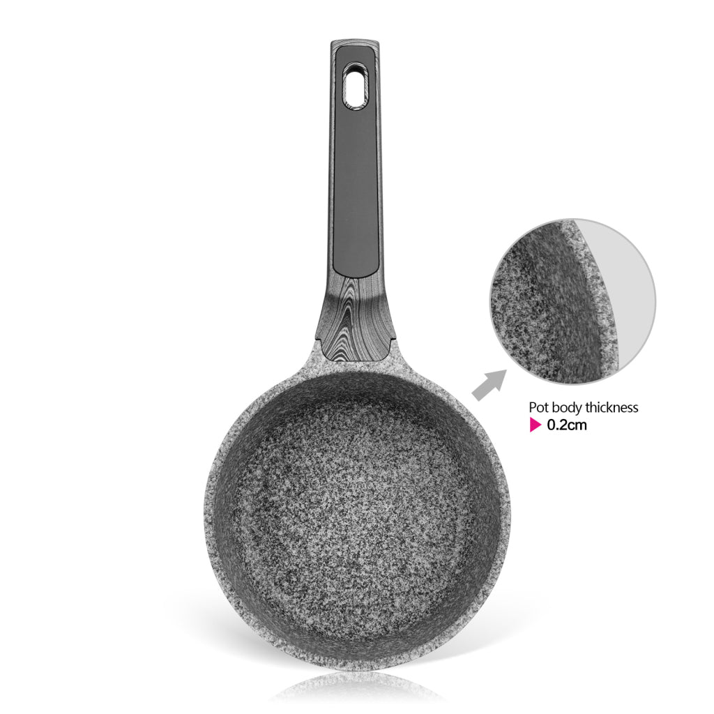 Fissman Saucepan Prestige 16x8.5 cm With Glass Lid