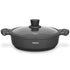 Fissman Shallow Pot Prestige 28x8 cm With Glass Lid