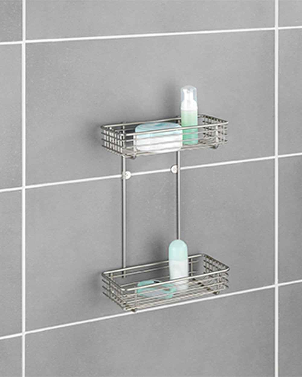 Wenko 2 Tier Universal Bathroom Rack Milano