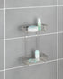 Wenko 2 Tier Universal Bathroom Rack Milano
