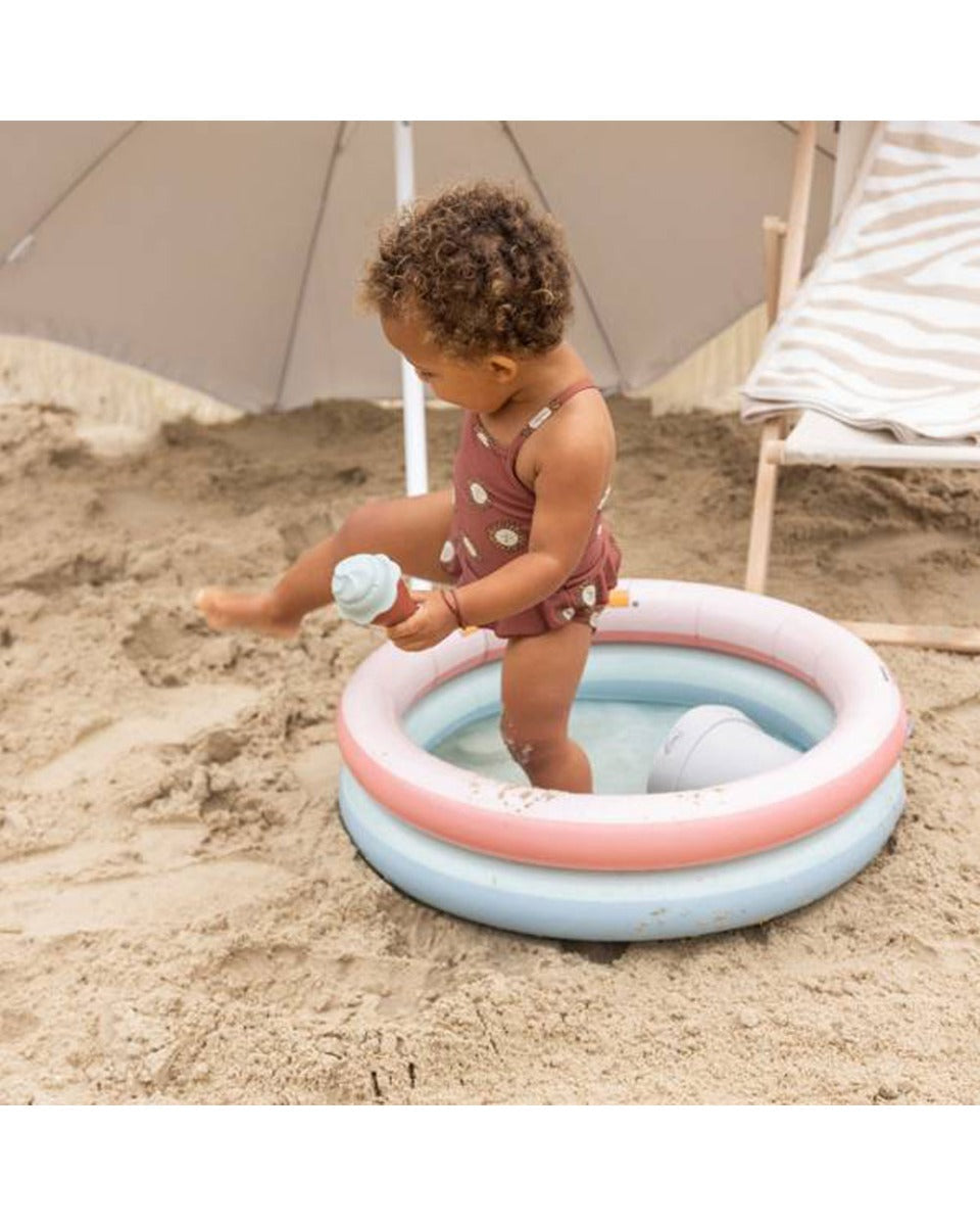 Swim Essentials Rainbow printed Baby Pool 60cm 2 Rings