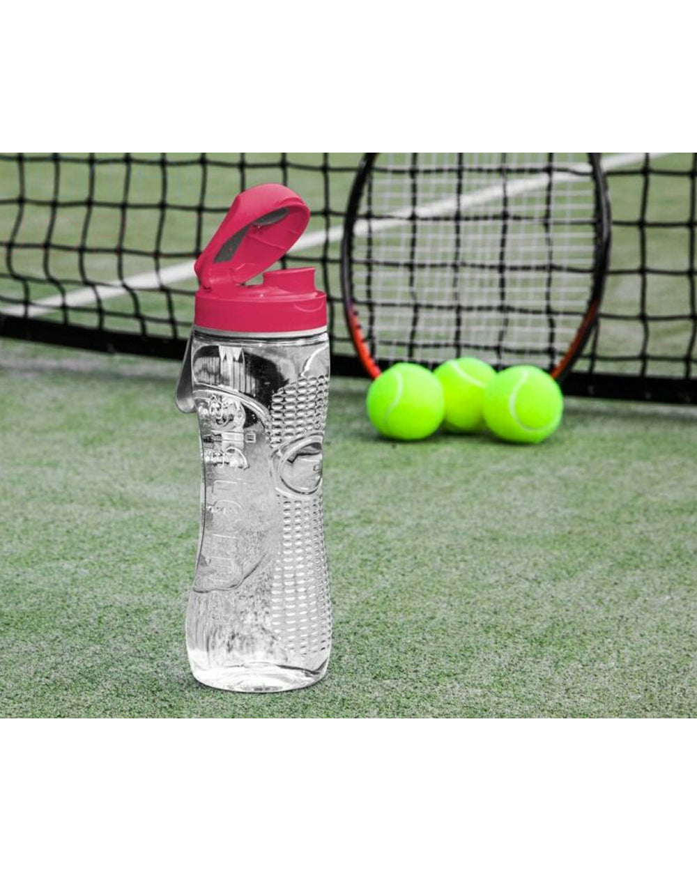 Sistema 800ML Tritan Active Water Bottle Pink