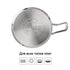 Fissman Stainless Steel Milk Pot 14 x 11cm Silver 1.5L