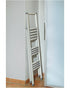 Wenko Folding 3 Step Aluminum Ladder White