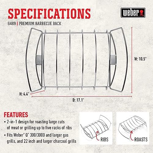 Weber Prem BBQ Rack