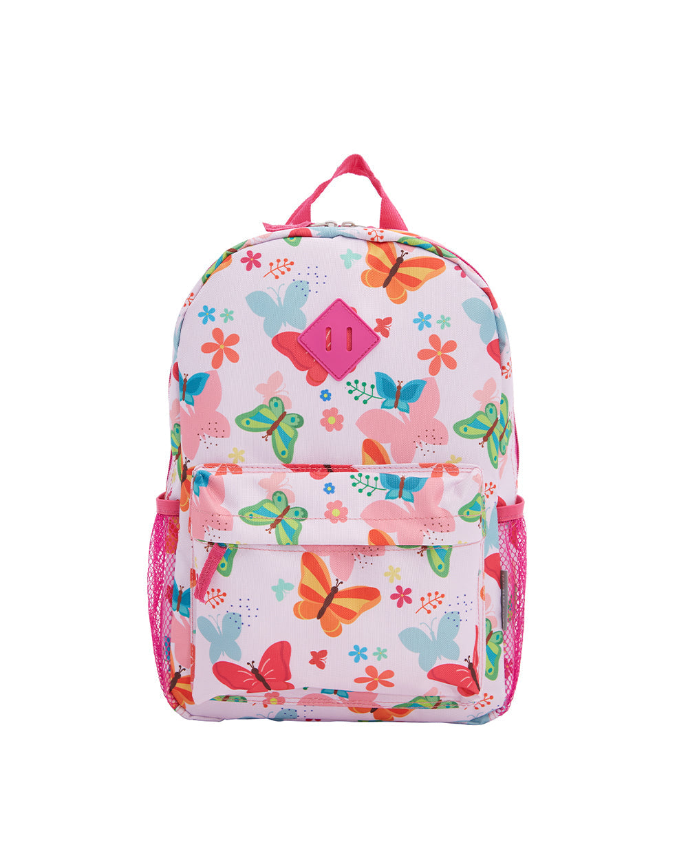 Travelers Club 5 Pieces Kids Luggage Set with 360Â° 4 Wheel Spinner System Butterfly
