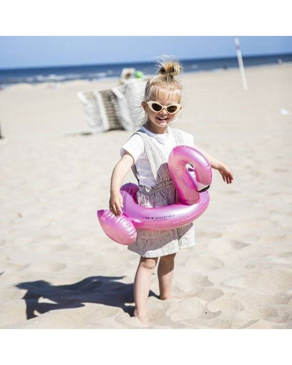 Swim Essentials Splitring Rose Gold Flamingo 56cm