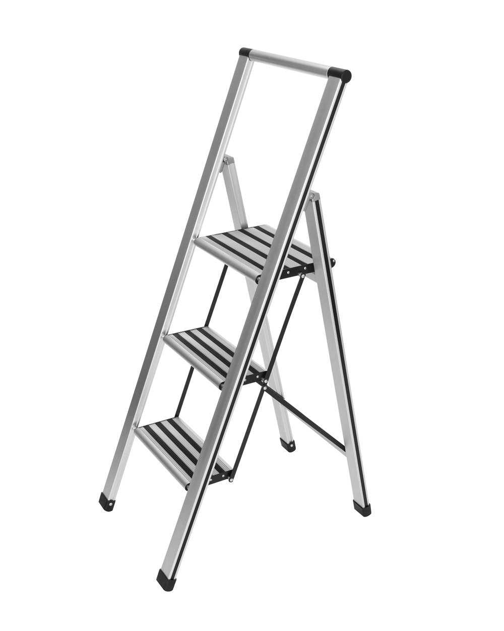 Wenko Folding 3 Step Aluminum Ladder
