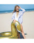 Swim Essentials Gold Swan Swimring 95cm