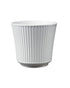 SK Delphi Flower Pot 20cm White
