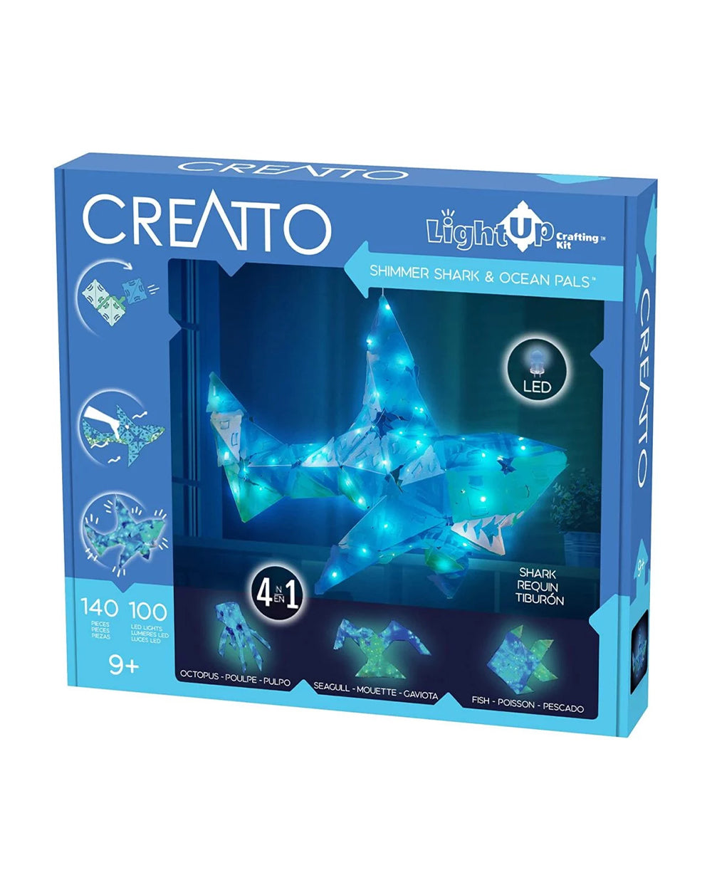Thames & Kosmos Creatto Shark Light-Up Crafting Puzzle Kit