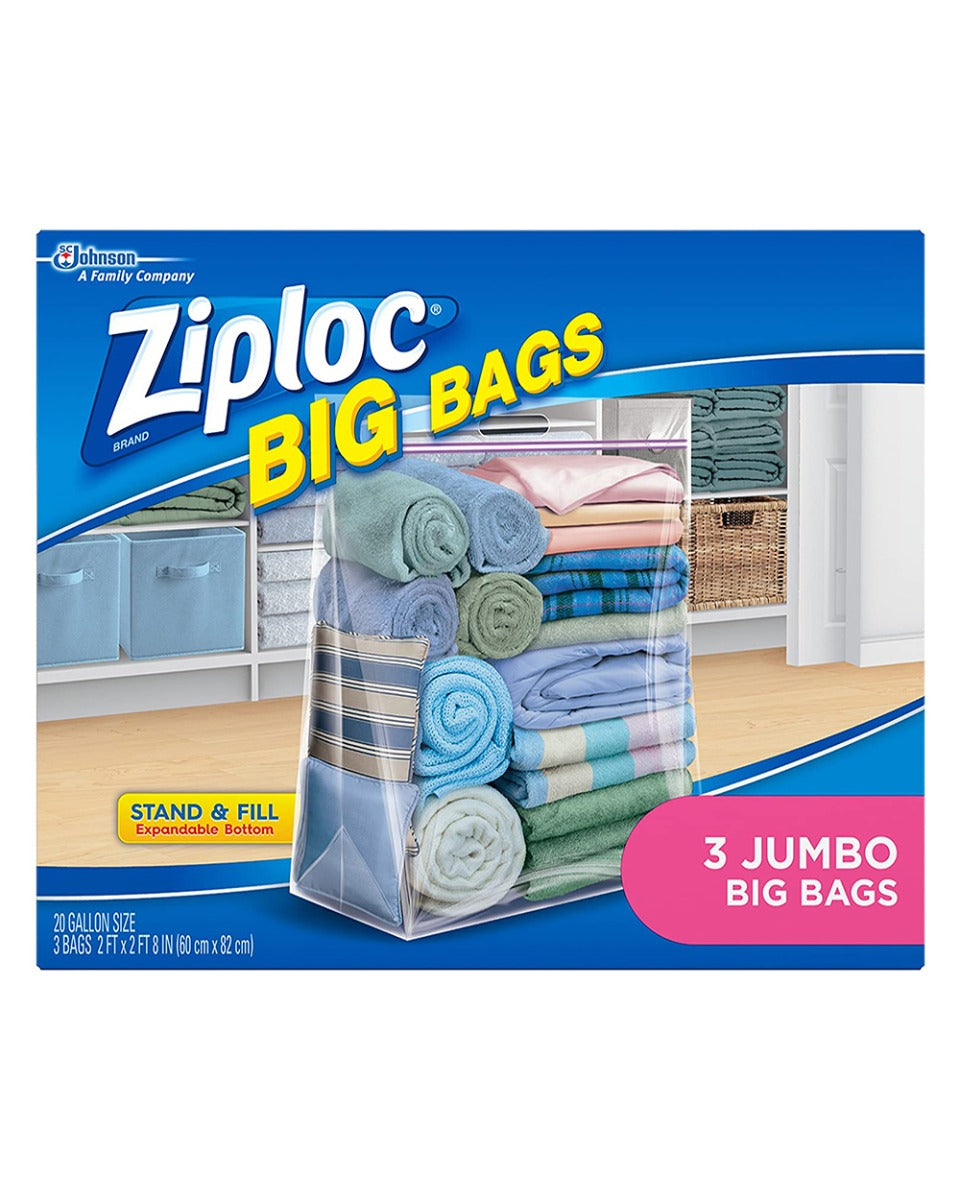 Ziploc 3 Pack XXL Heavy Duty Big Bag