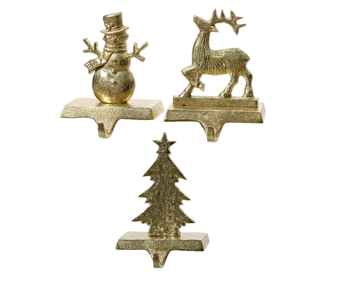 Homesmiths Stocking Hook Iron Gold