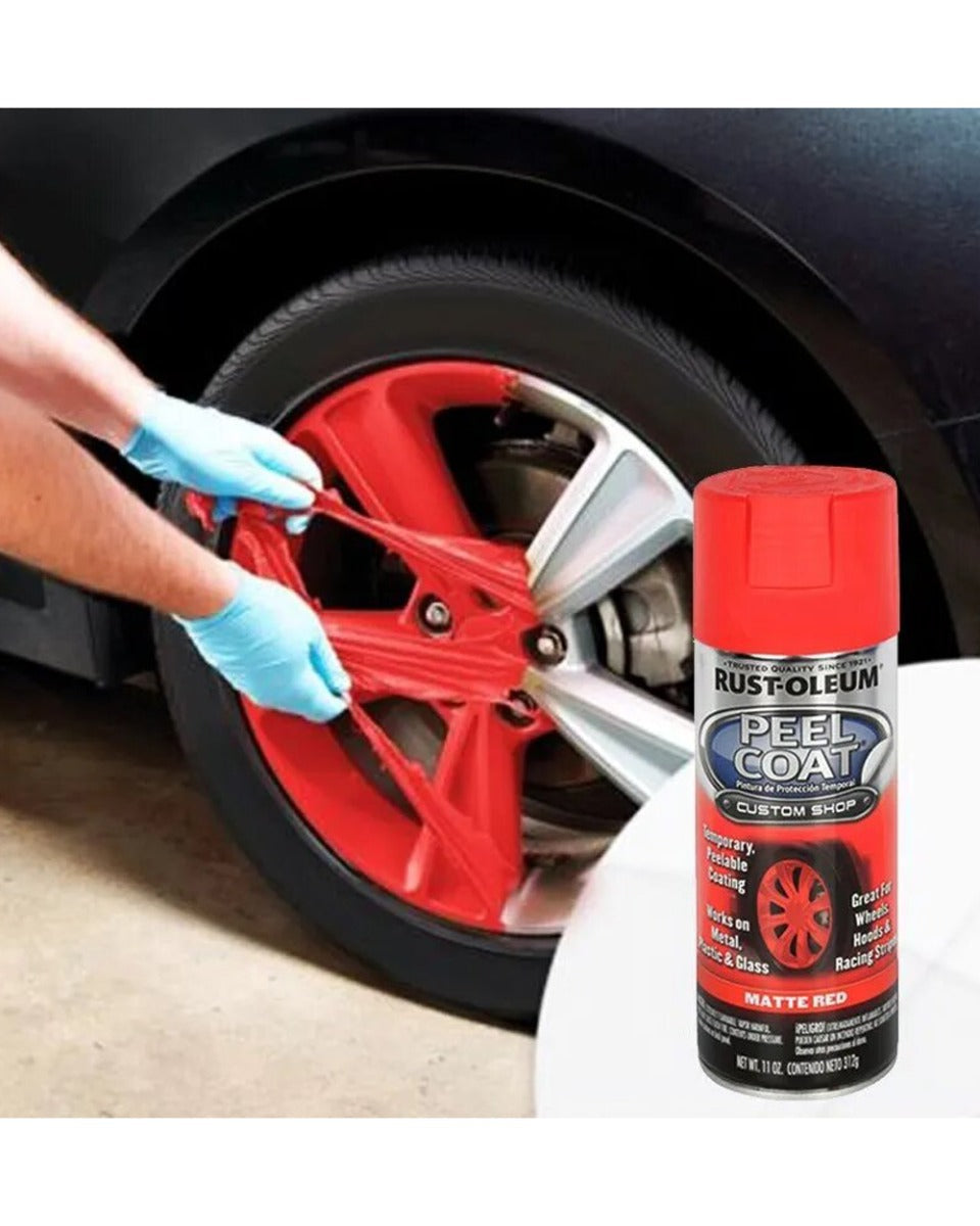 RustOleum Peel Coat Red 11Oz Matte