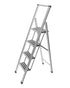 Wenko 4 Step Aluminium Design Stepladder