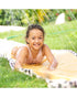 Swim Essentials Single Waterslide Beige Leopard Sprinkler