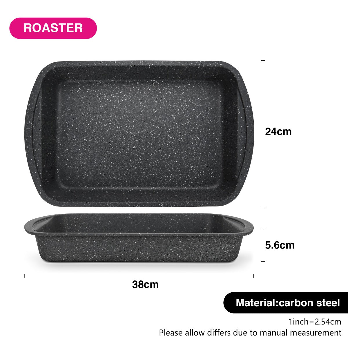 Fissman Roaster 38 x 24 x 5.6 cm