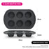 Fissman 6 Cups Muffin Pan 32 x 20 x 3.5 cm