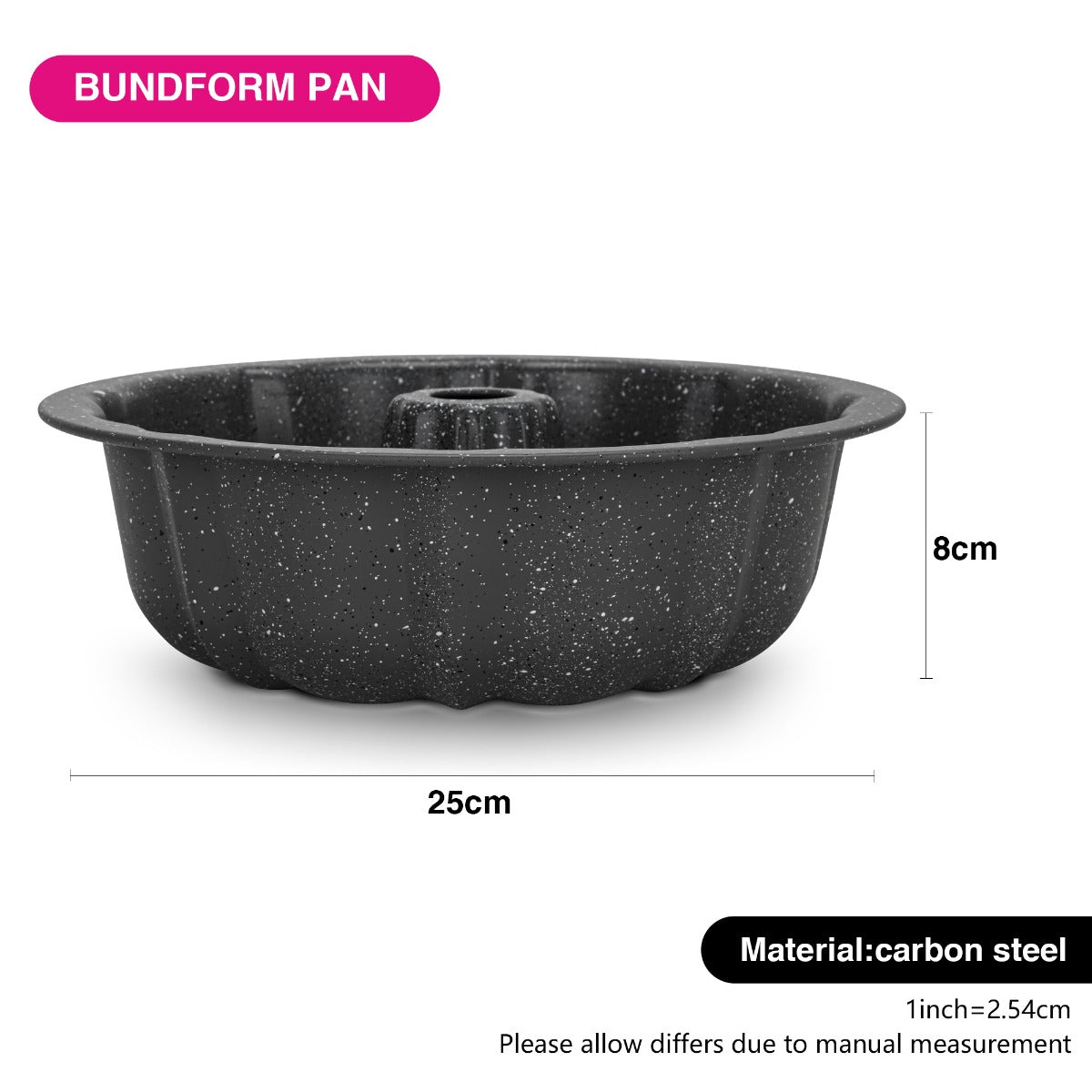 Fissman Bundform Pan 25 x 8 cm