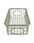 Spectrum Avery Tray Basket Satin Nickel