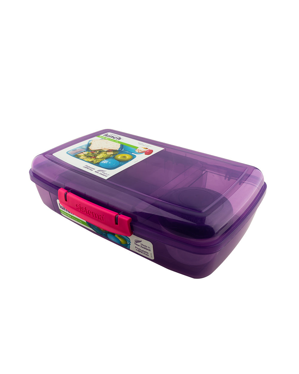 Sistema Bento Box Lunch 1.76L Purple