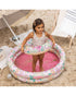 Swim Essentials Pink Blossom Printed Children's Pool 100cm 2 Rings