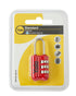 Yale Travel Padlock Red