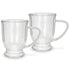 Fissman Set of 2 Double Wall Mugs 270ML Borosilicate Glass