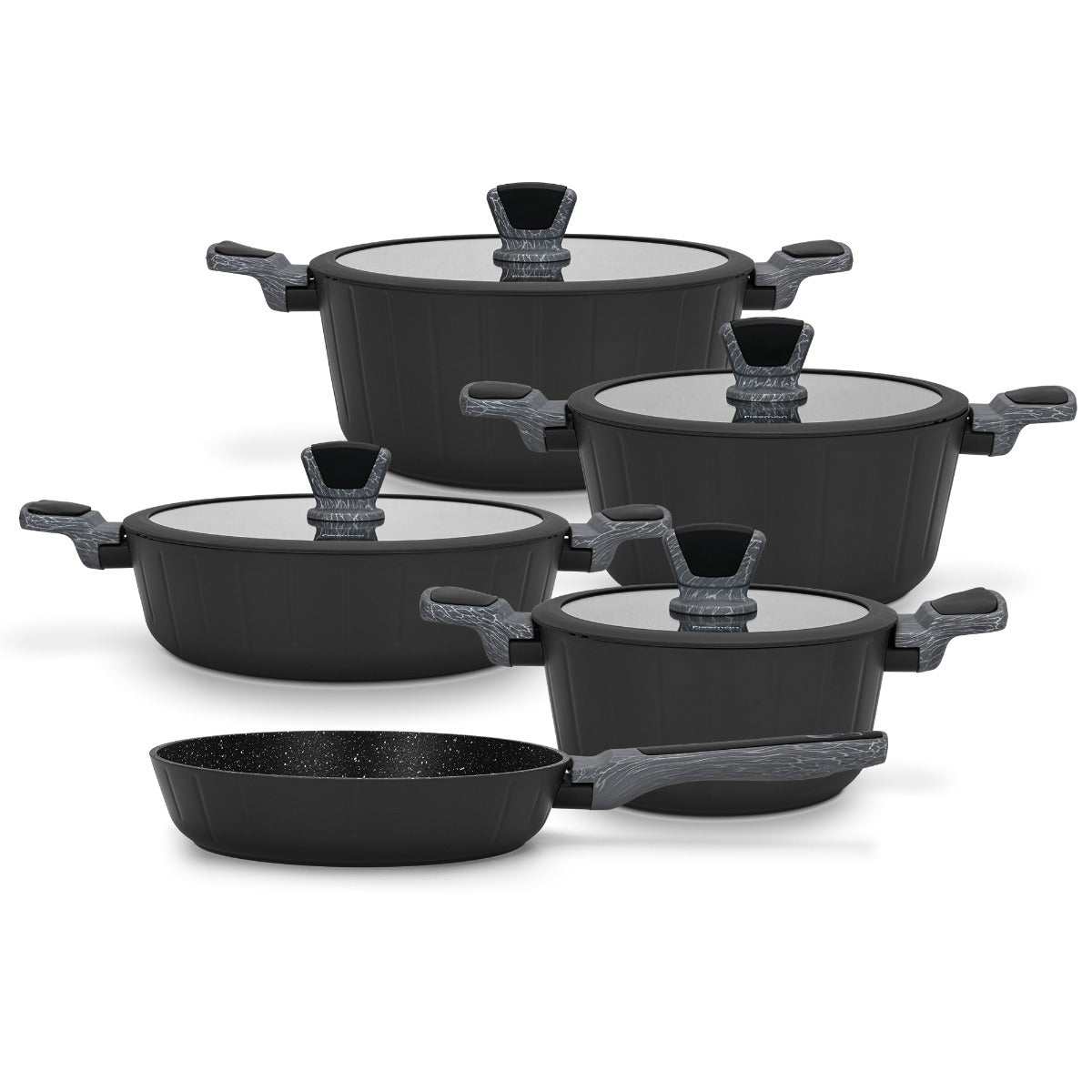 Fissman Cookware Stella Set of 9 pieces