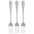 Fissman Set of 3 Dessert Forks Flavia 17cm Stainless Steel