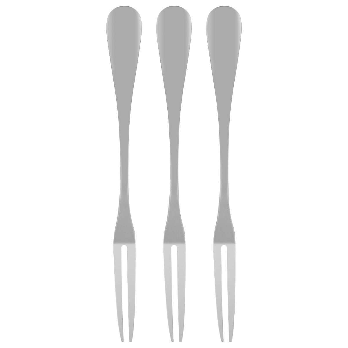 Fissman Set of 3 Fruit Forks Flavia 13cm Stainless Steel