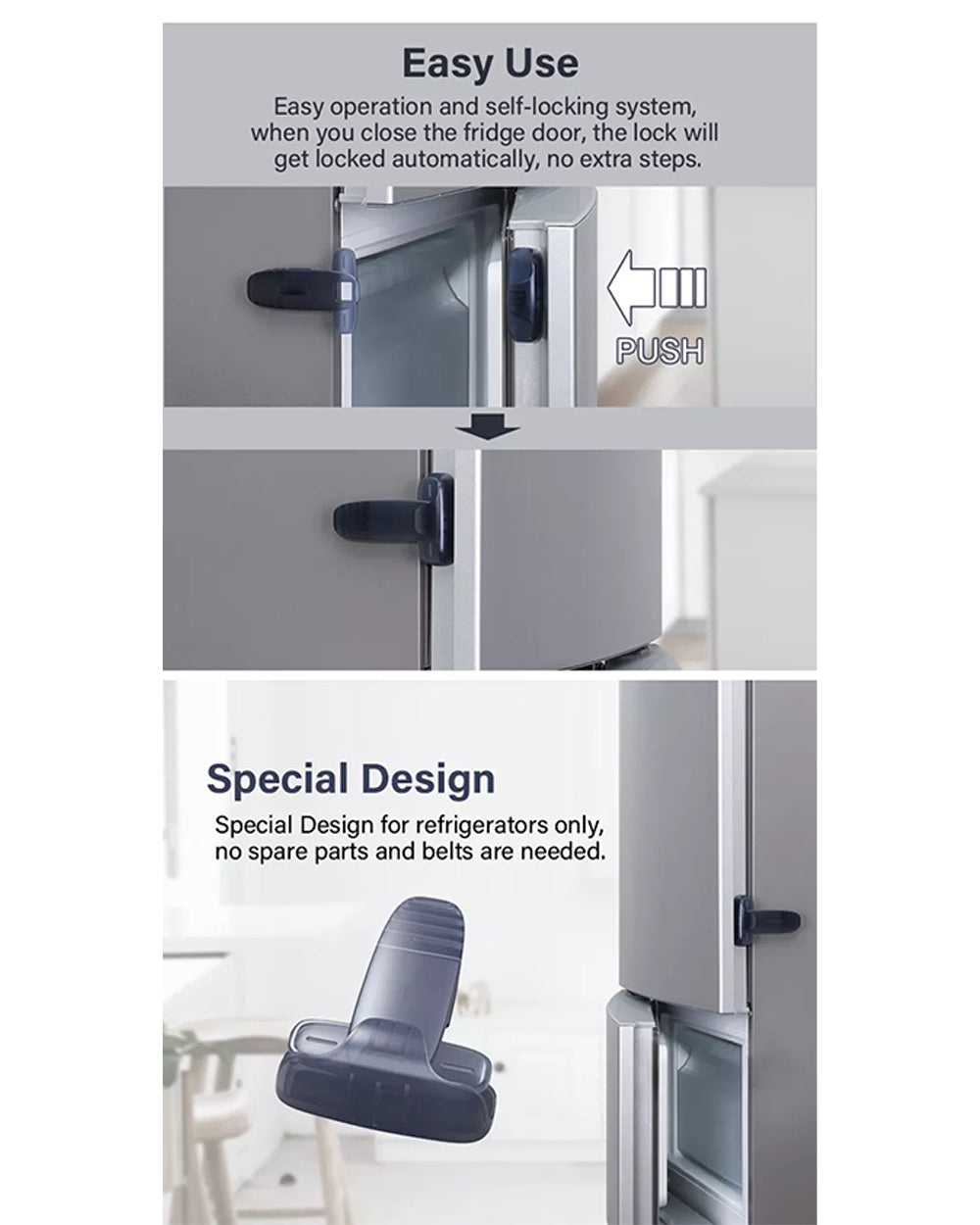 Vee Seven Baby Safety Fridge Door Lock