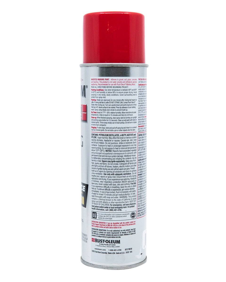 RustOleum 2X Marking Spray Paint Safety Red 15Oz